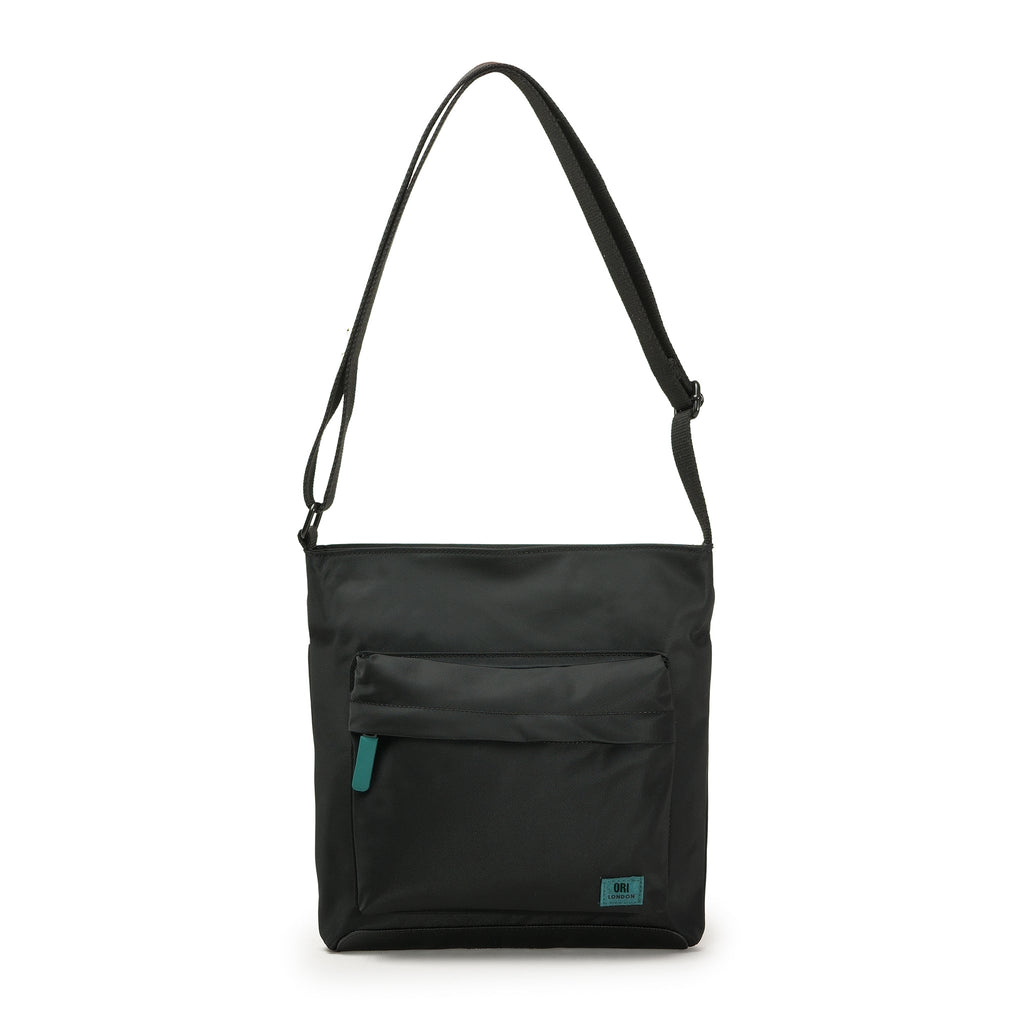 All Black Kennington Crossbody in Teal