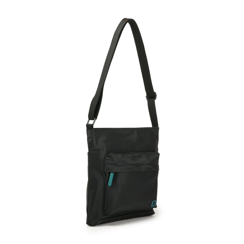 All Black Kennington Crossbody in Teal