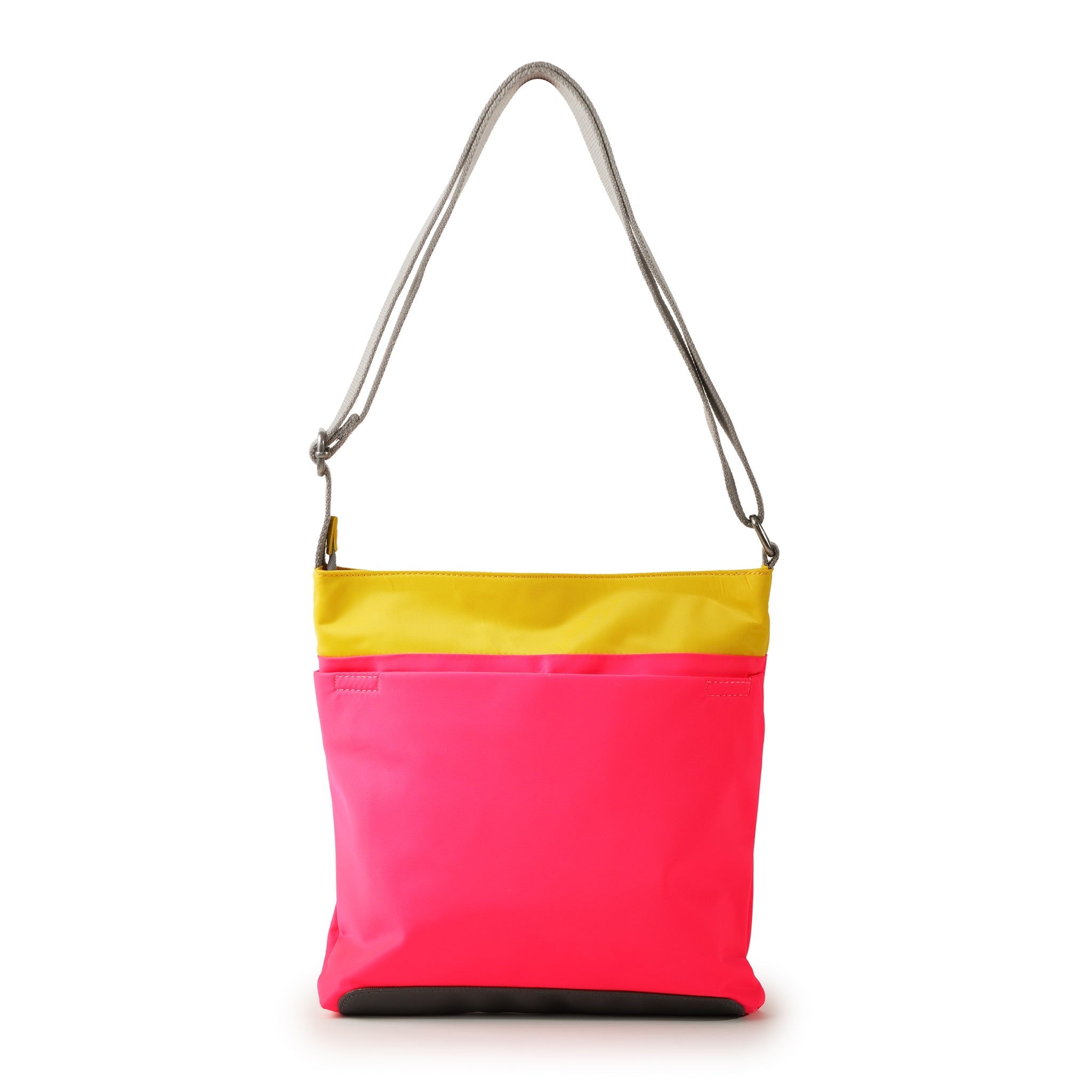 Creative Waste Kennington Crossbody in Raspberry/Mustard