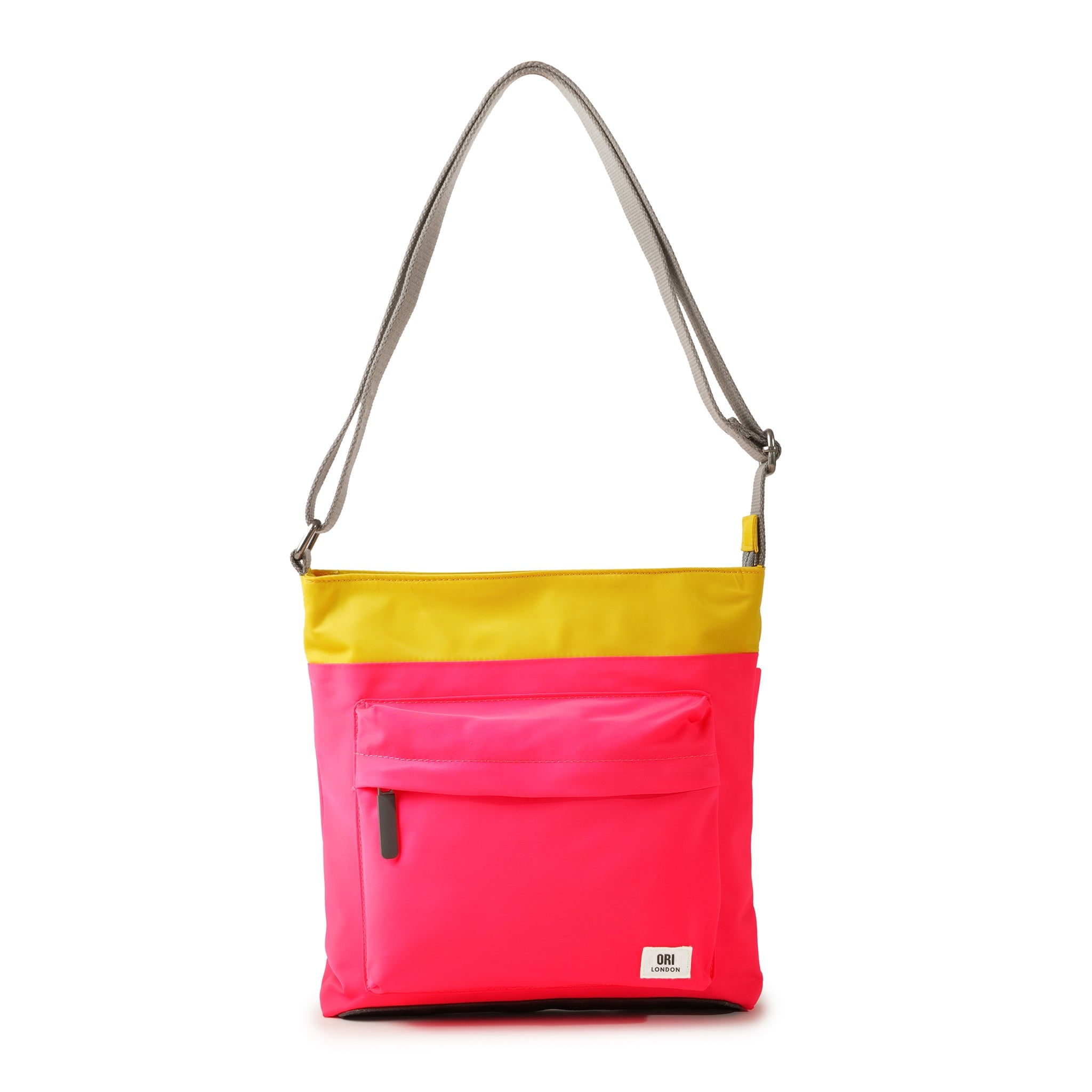 Creative Waste Kennington Crossbody in Raspberry/Mustard