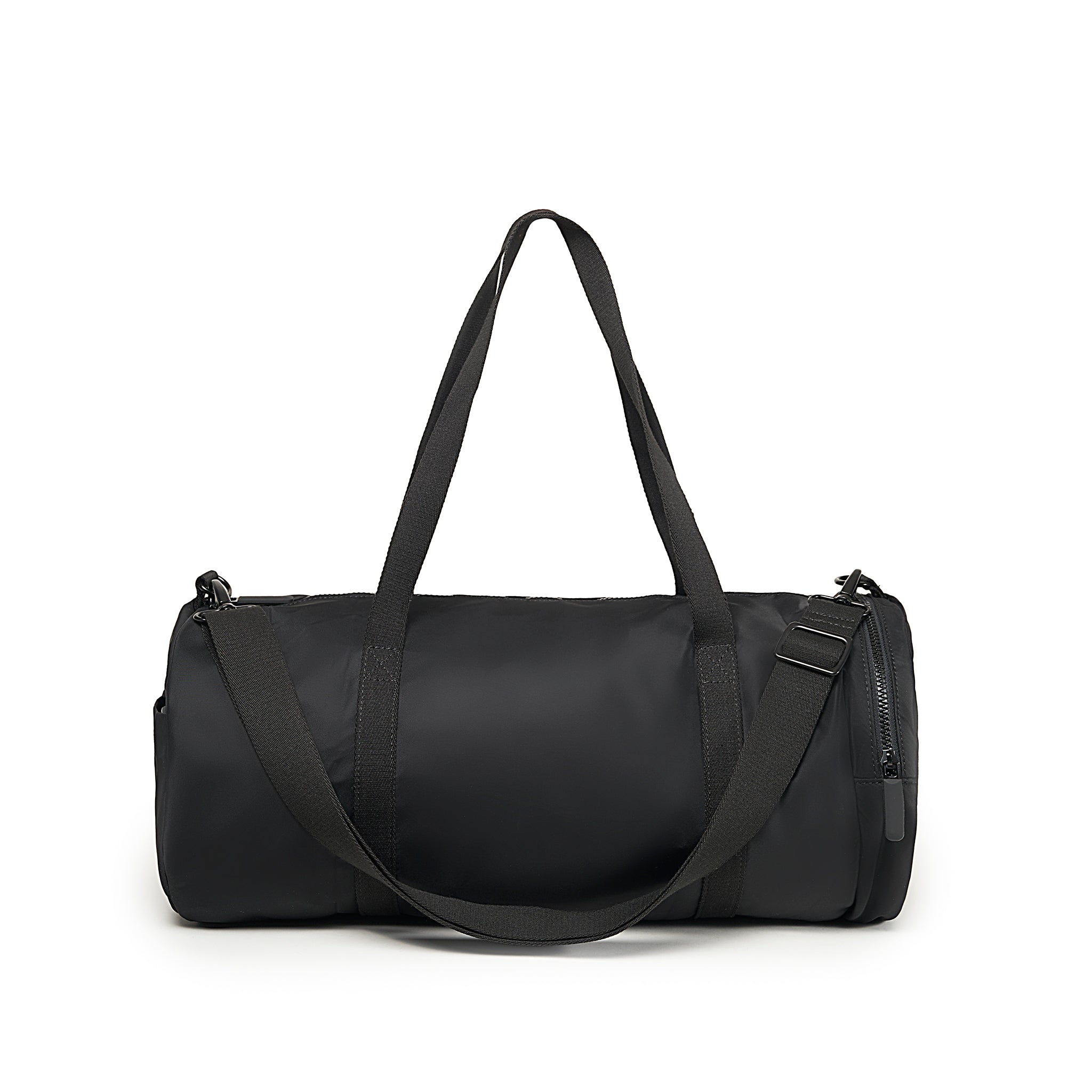 All Black Luton Duffel in Black