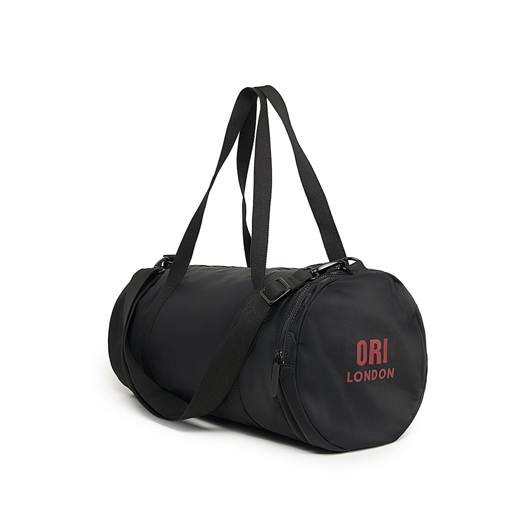 All Black Luton Duffel in Black