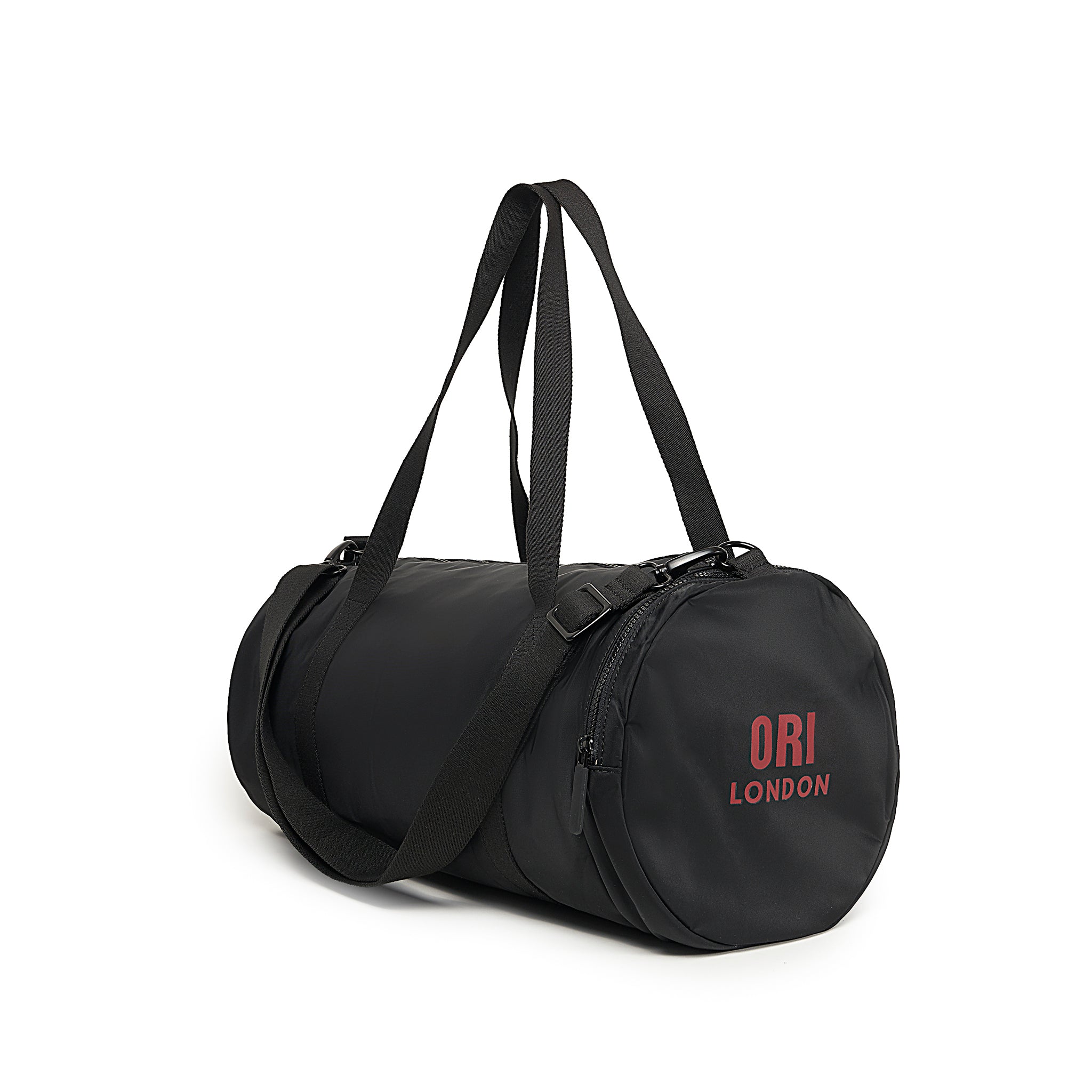 All Black Luton Duffel in Black