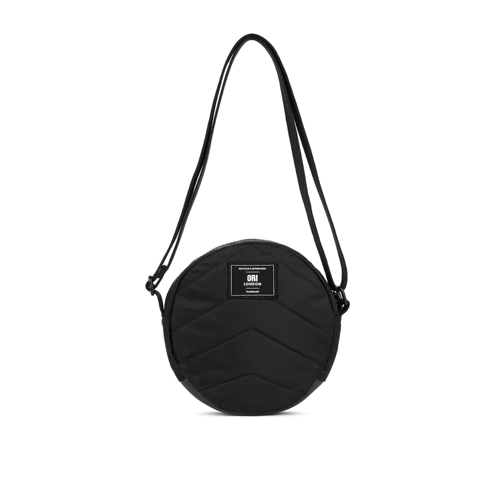 All Black Paddington Crossbody in Black