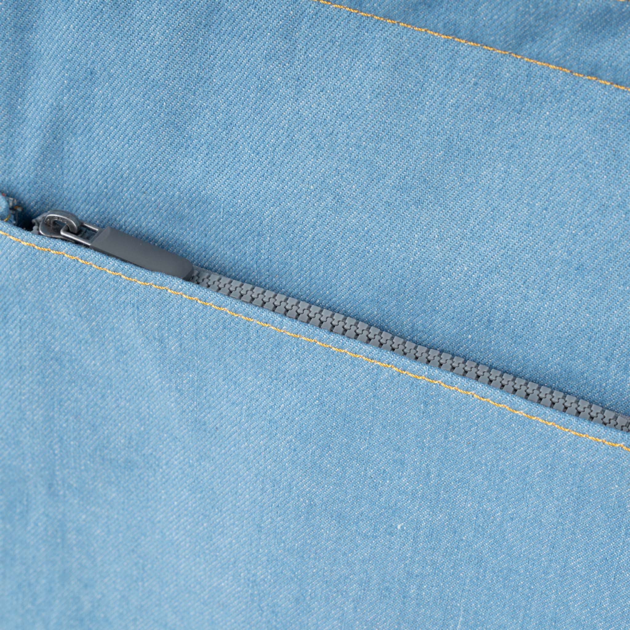 Portobello Tote in Light Wash Denim