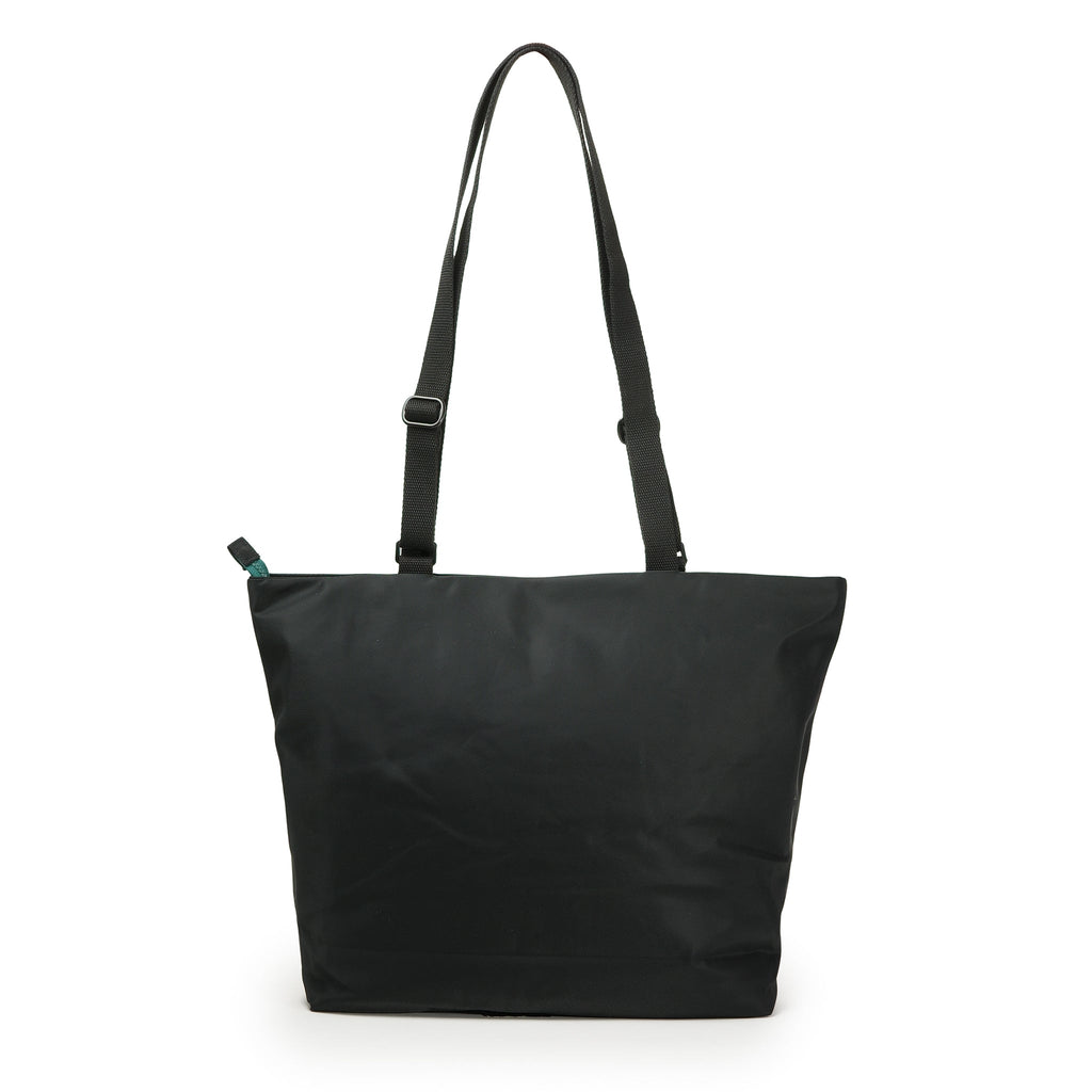 All Black Trafalgar Tote in Teal