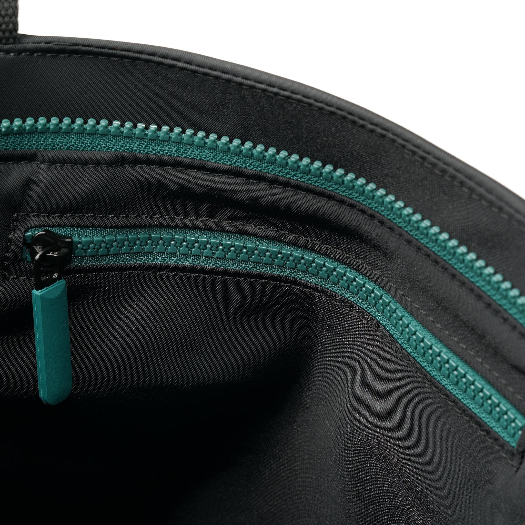 All Black Trafalgar Tote in Teal