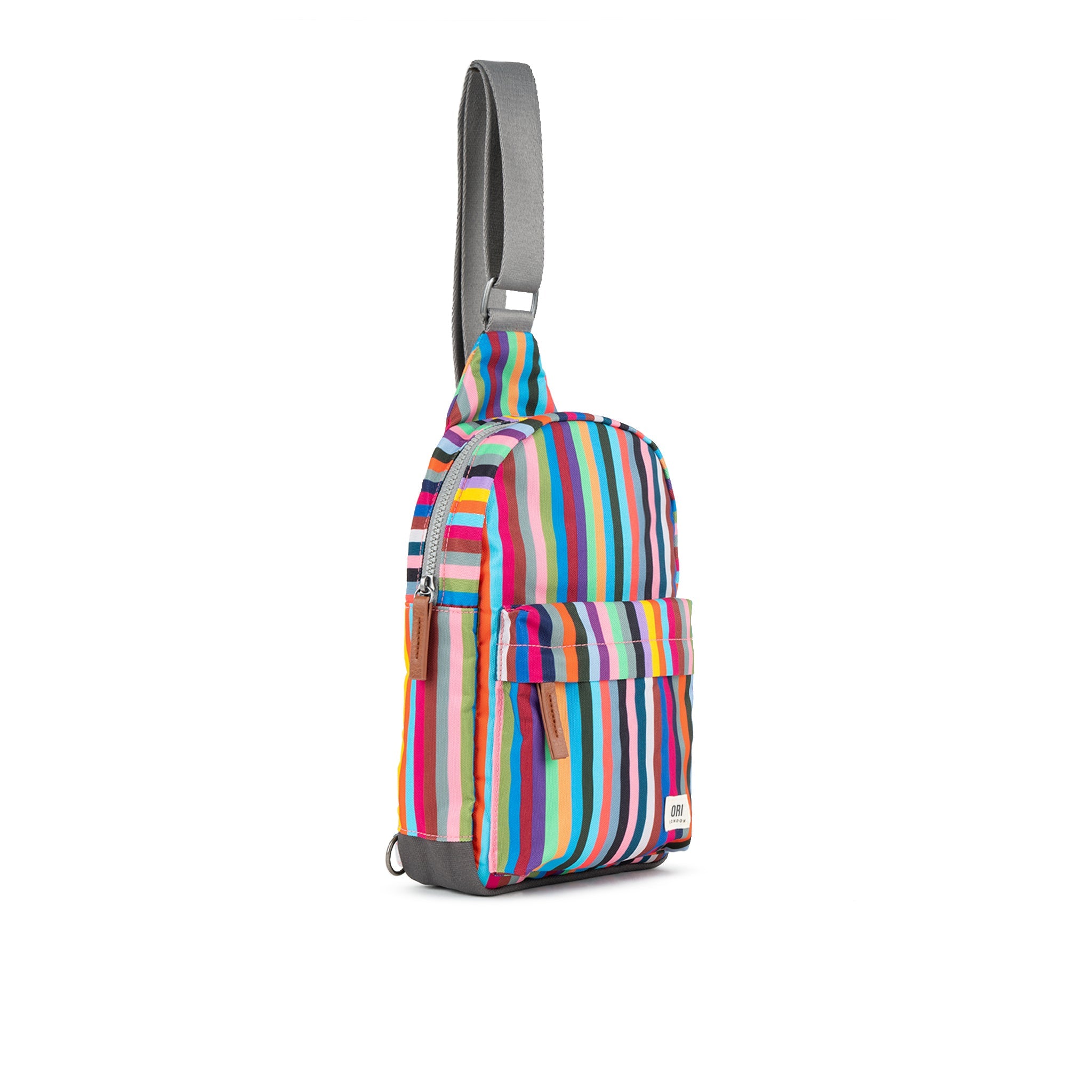 Willesden Sling Bag in Multi Stripe