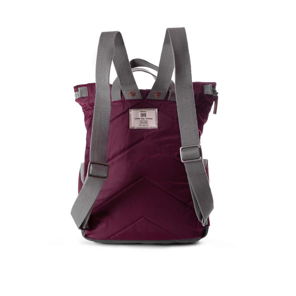 Canfield Roll Top Backpack in Plum
