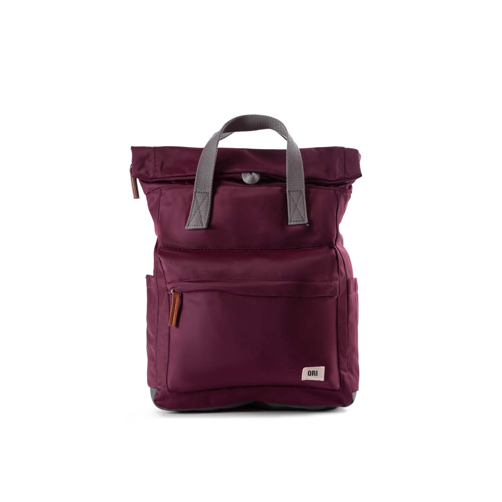 Canfield Roll Top Backpack in Plum
