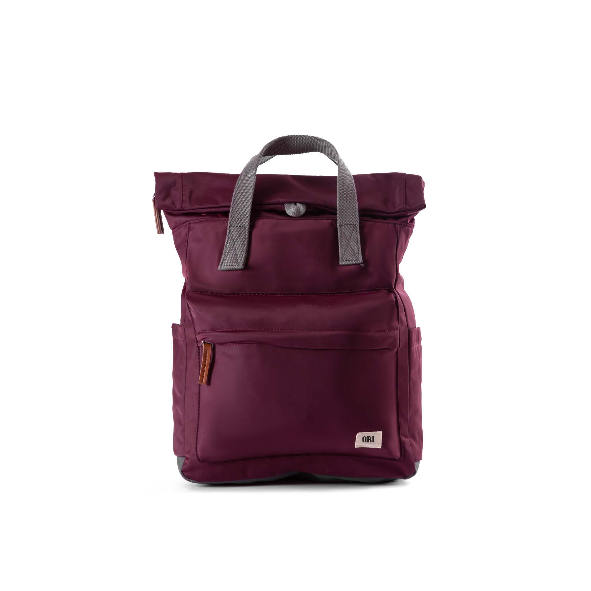 Canfield Roll Top Backpack in Plum