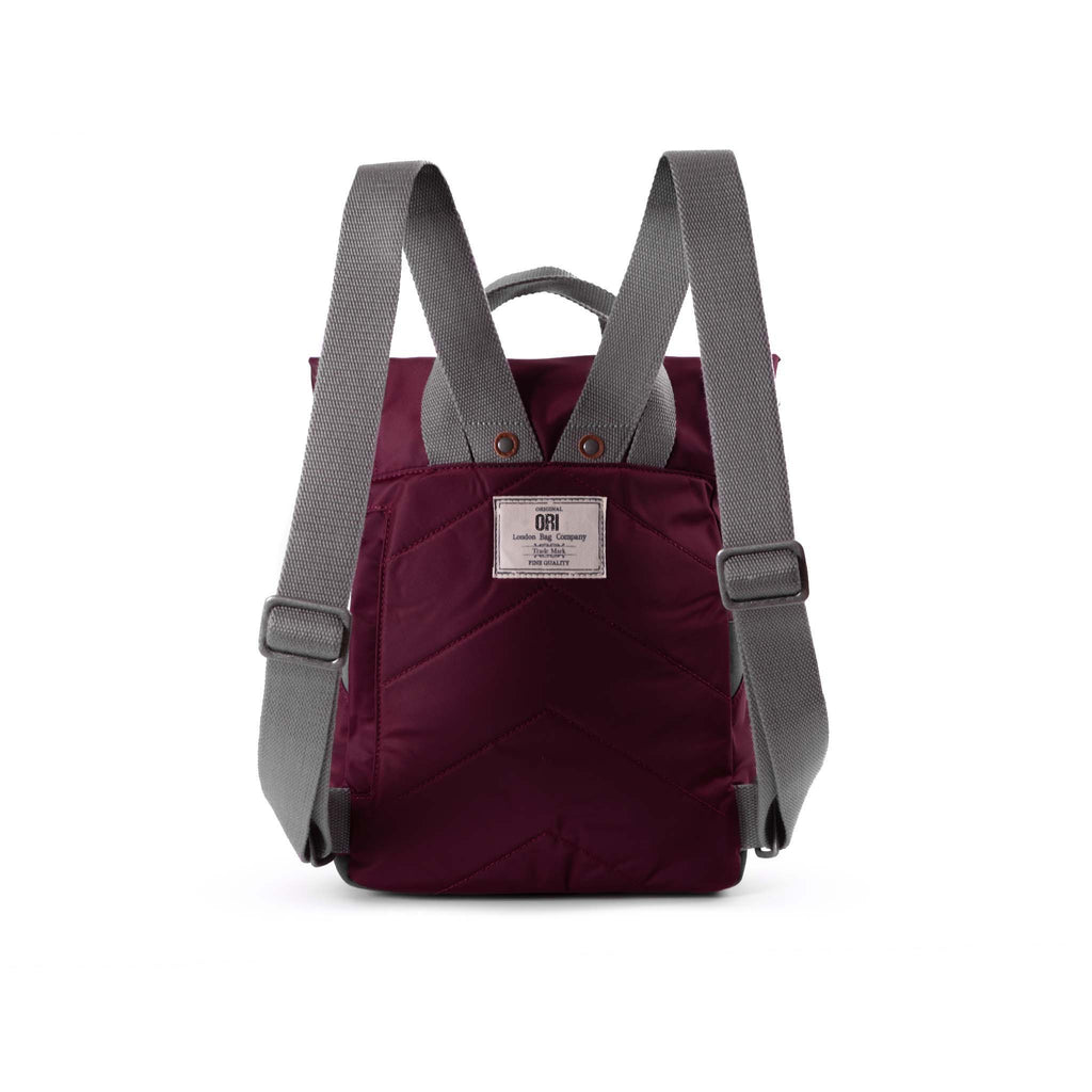 Canfield Roll Top Backpack in Plum