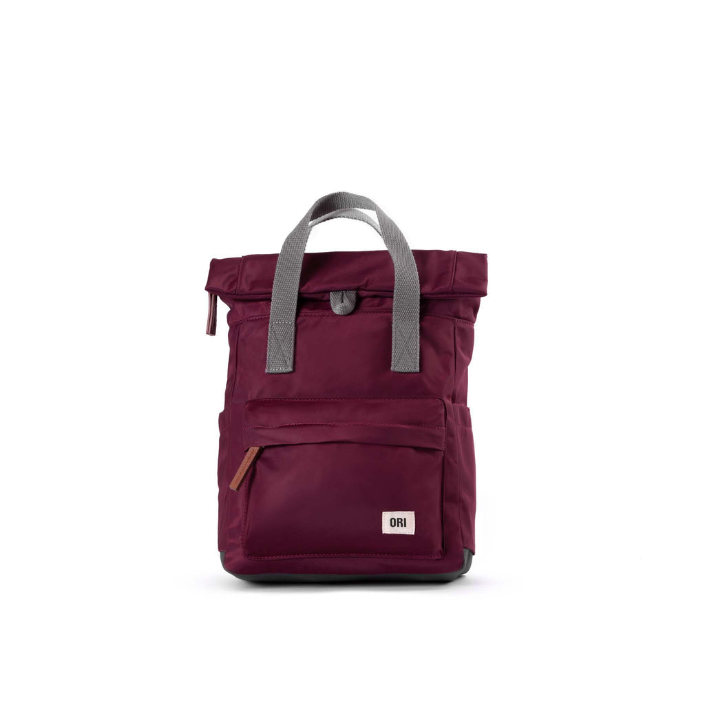 Canfield Roll Top Backpack in Plum