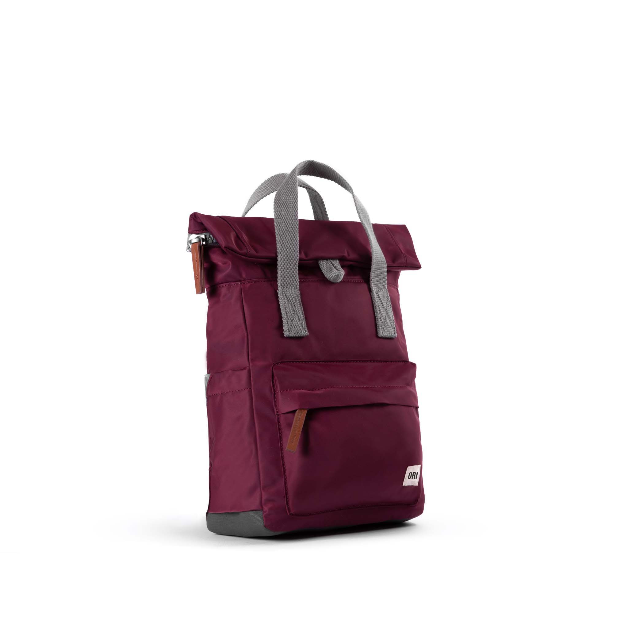 Canfield Roll Top Backpack in Plum