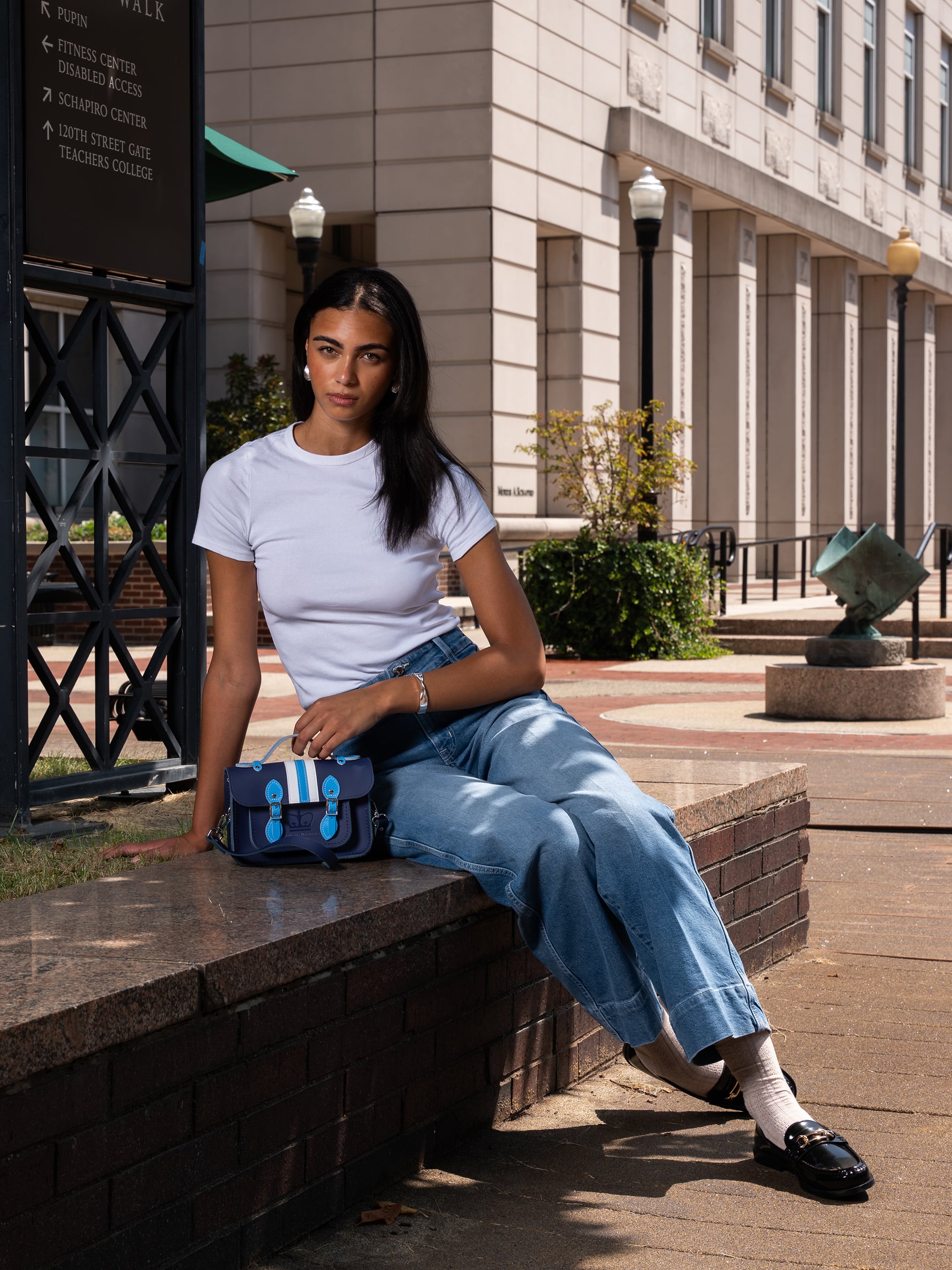 The Mini - Midnight with Columbia Stripe