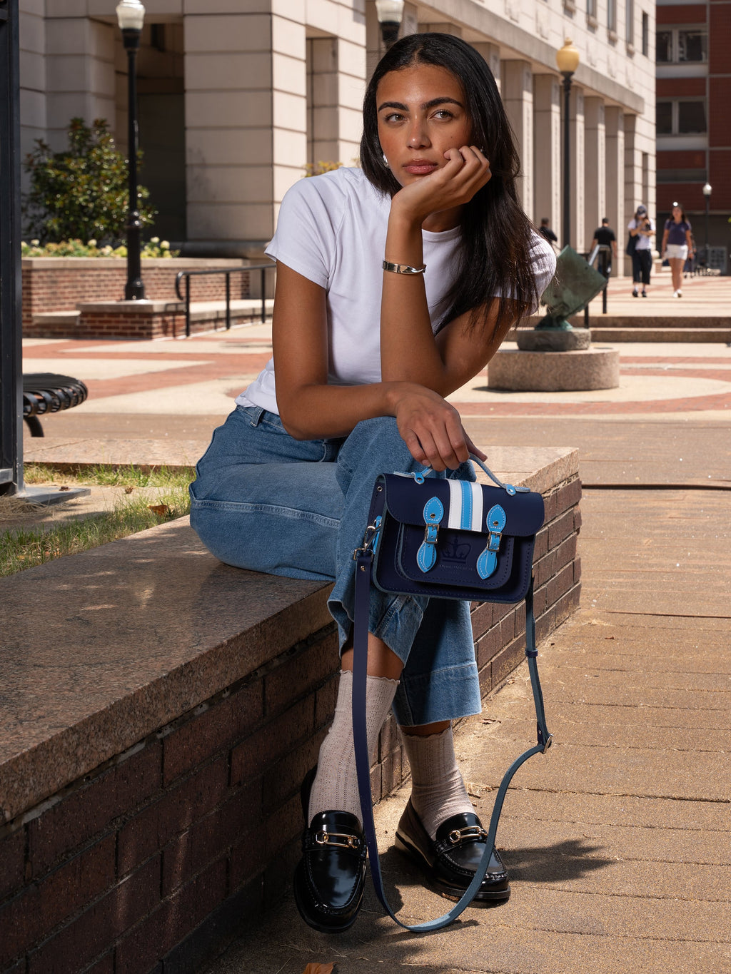 The Mini - Midnight with Columbia Stripe