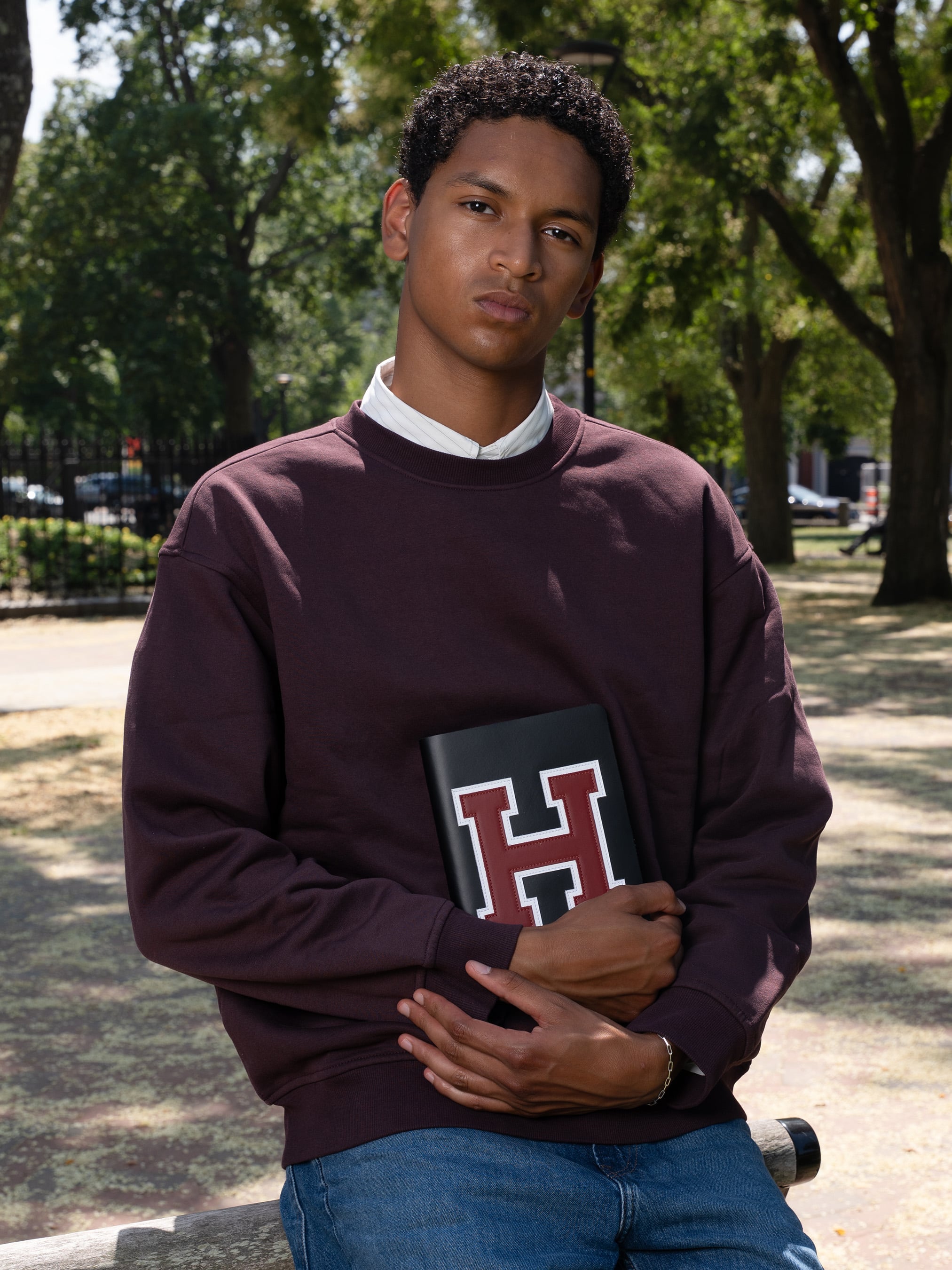 The A5 Notebook - Black with Harvard H