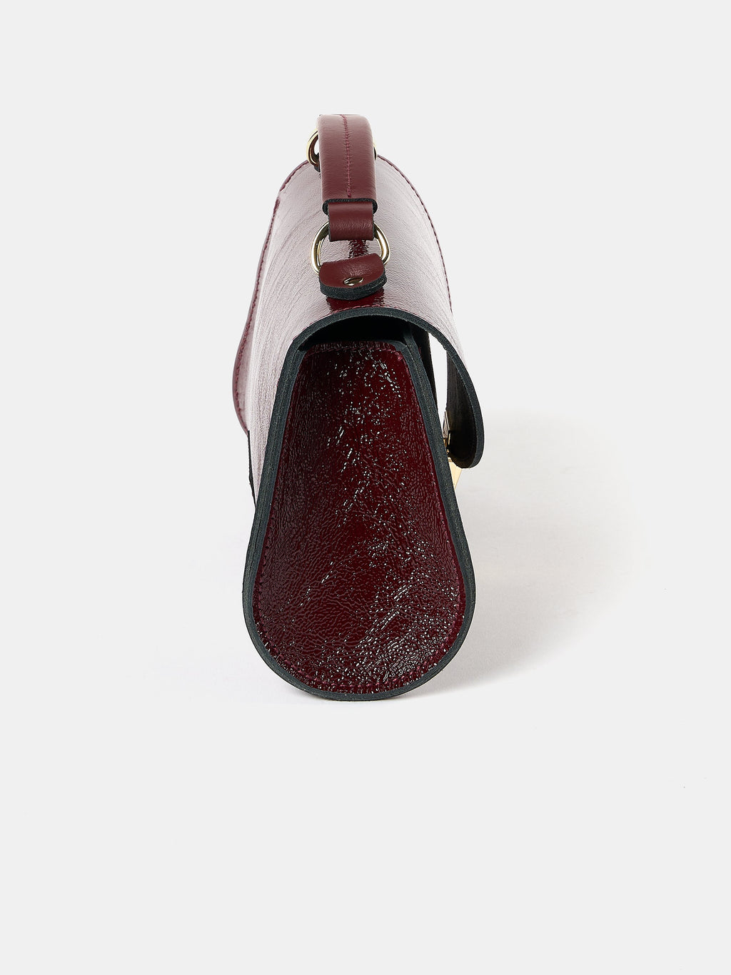 The Mini Poppy - Oxblood Patent