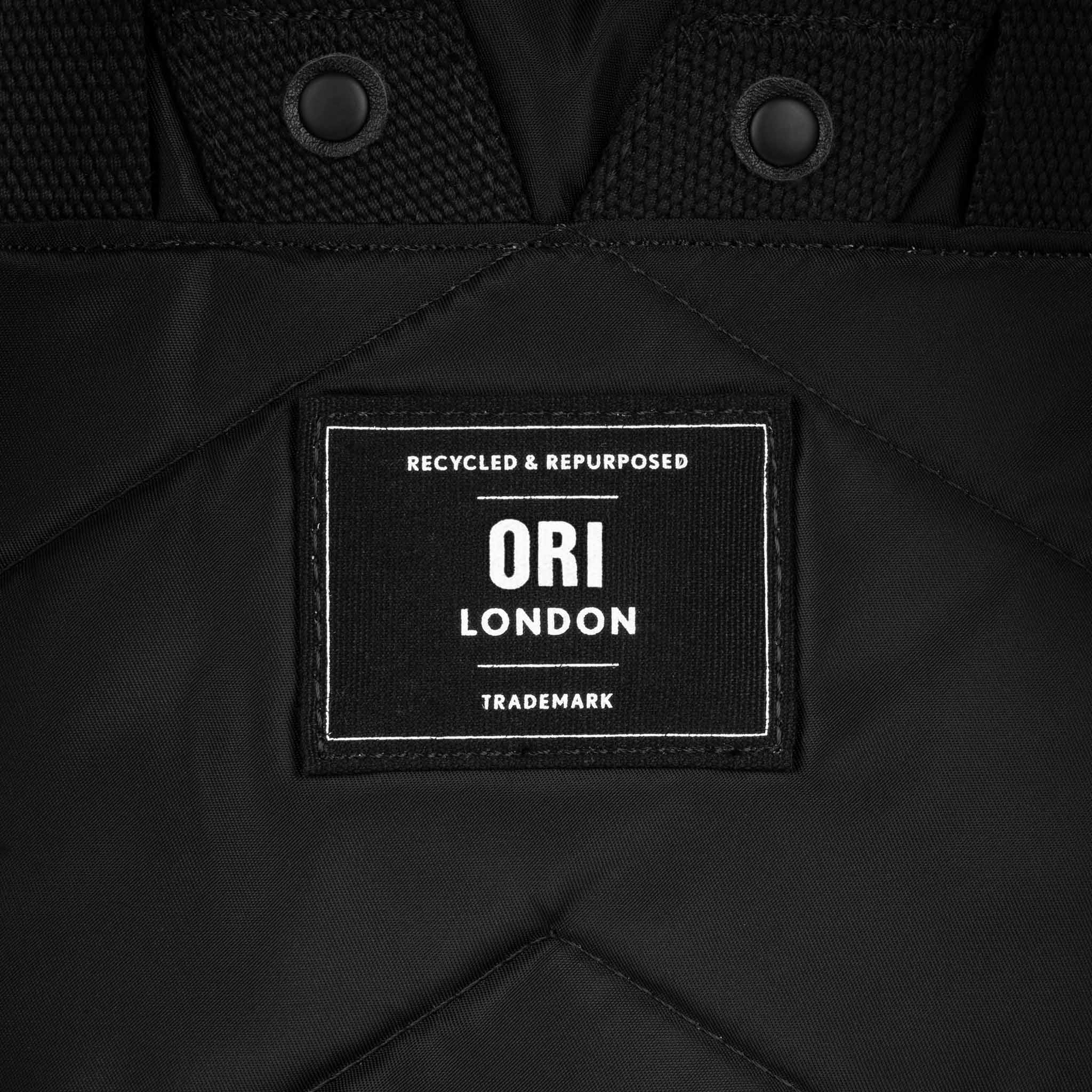 All Black Camden P Backpack in Black