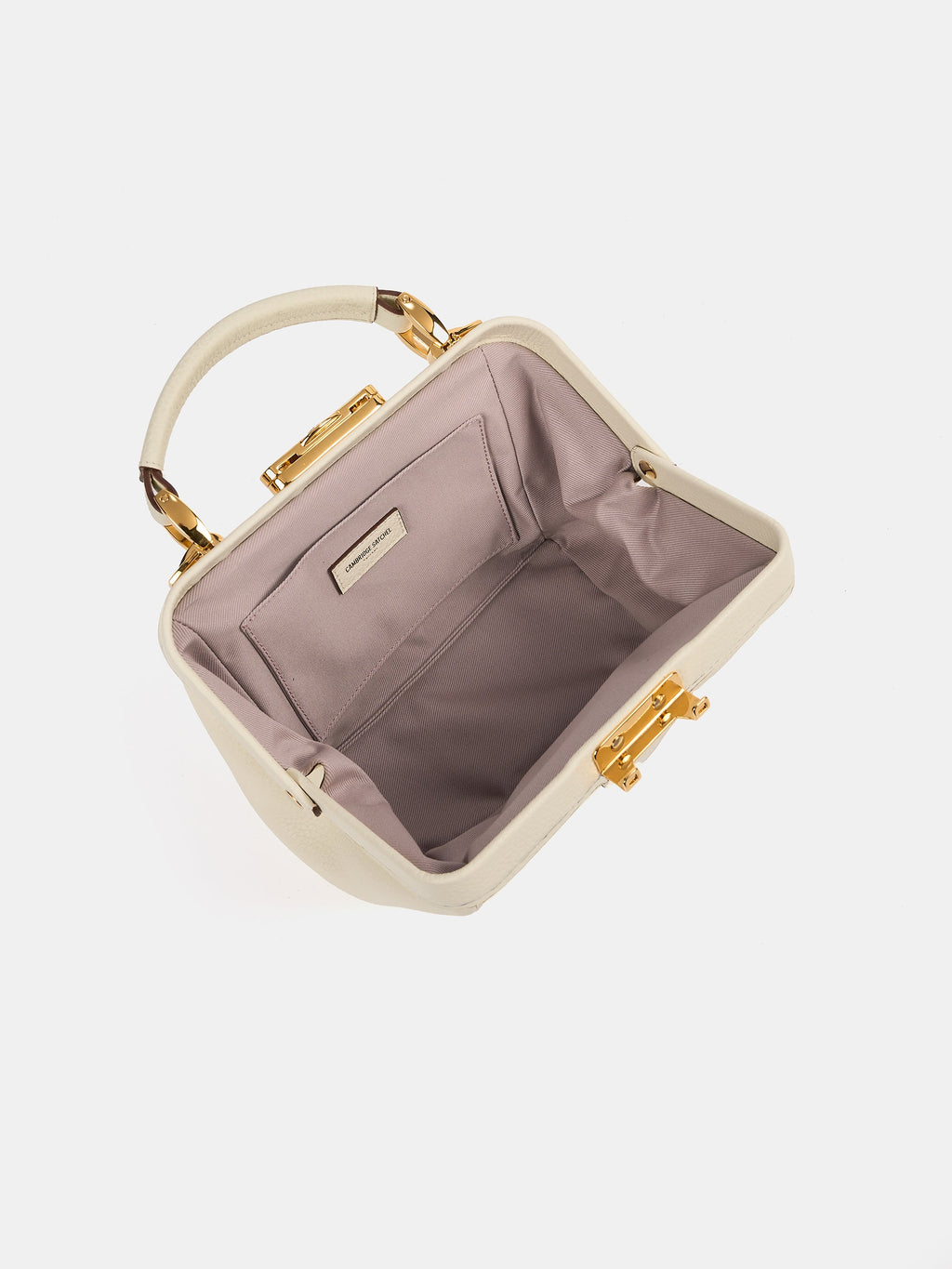 The Mini Sophie - Cream Calf Grain