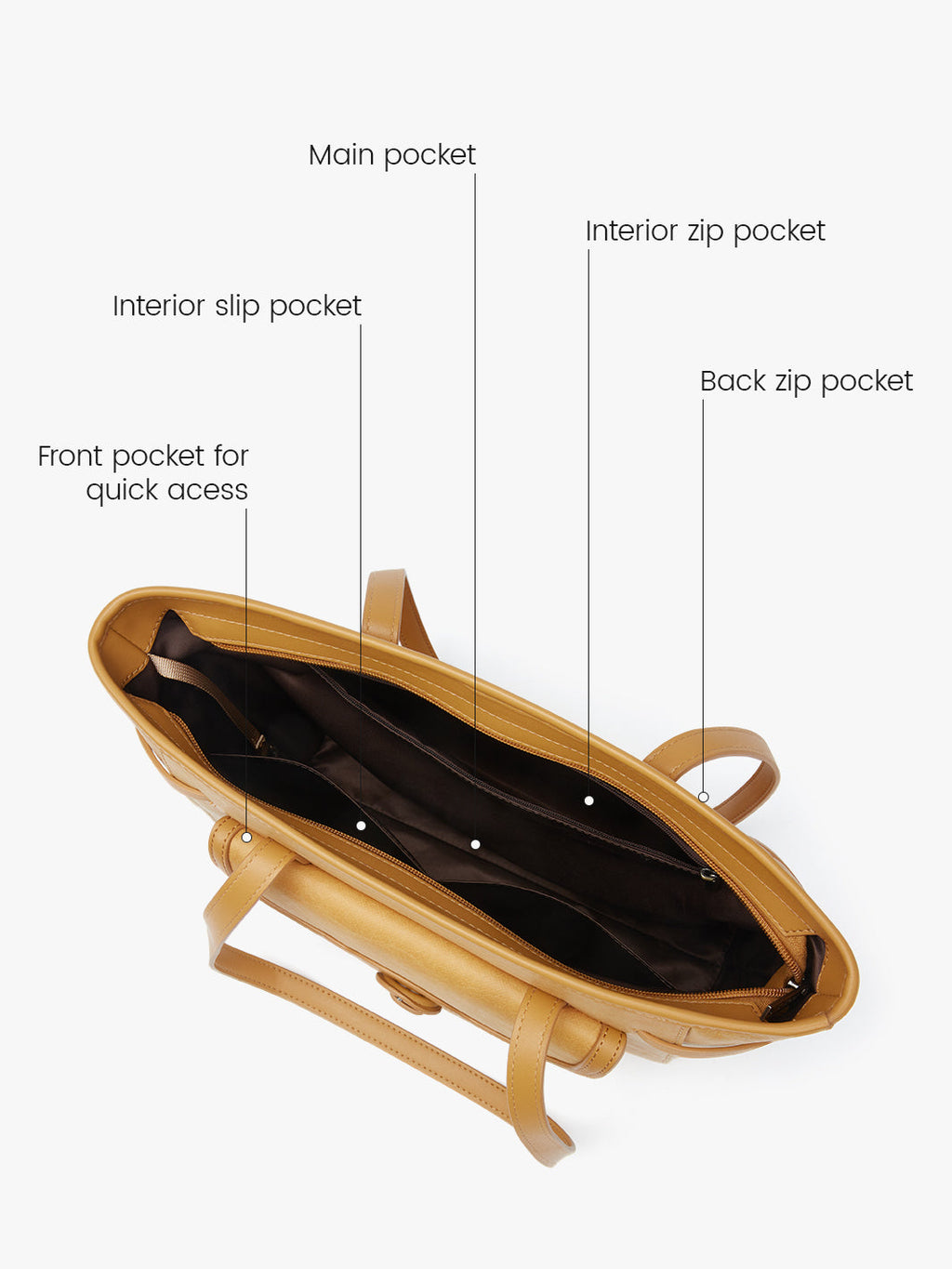 Evelina Washable Paper Classic Tote