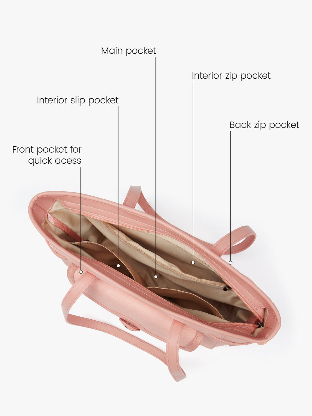 Evelina Washable Paper Classic Tote