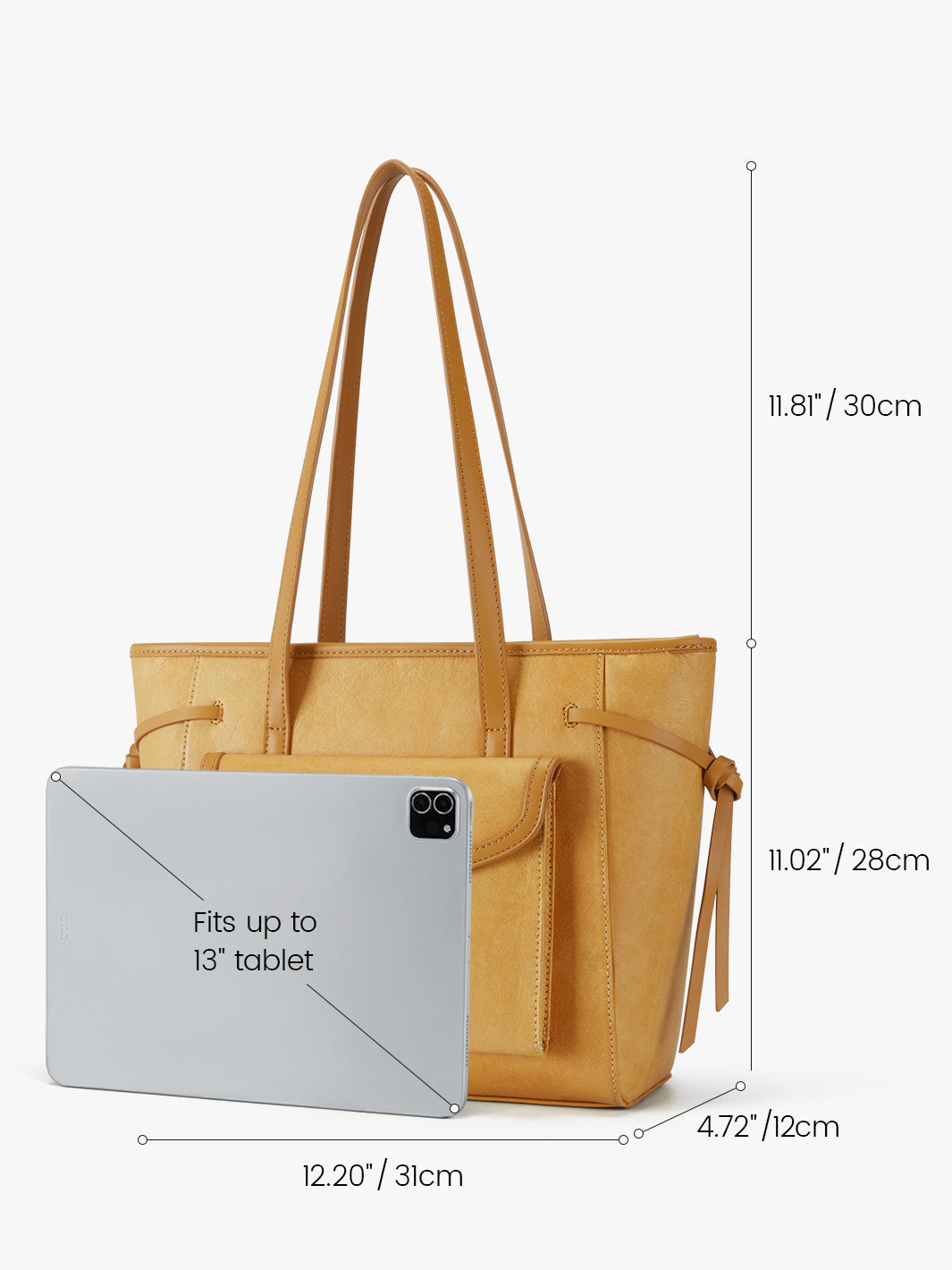 Evelina Washable Paper Classic Tote