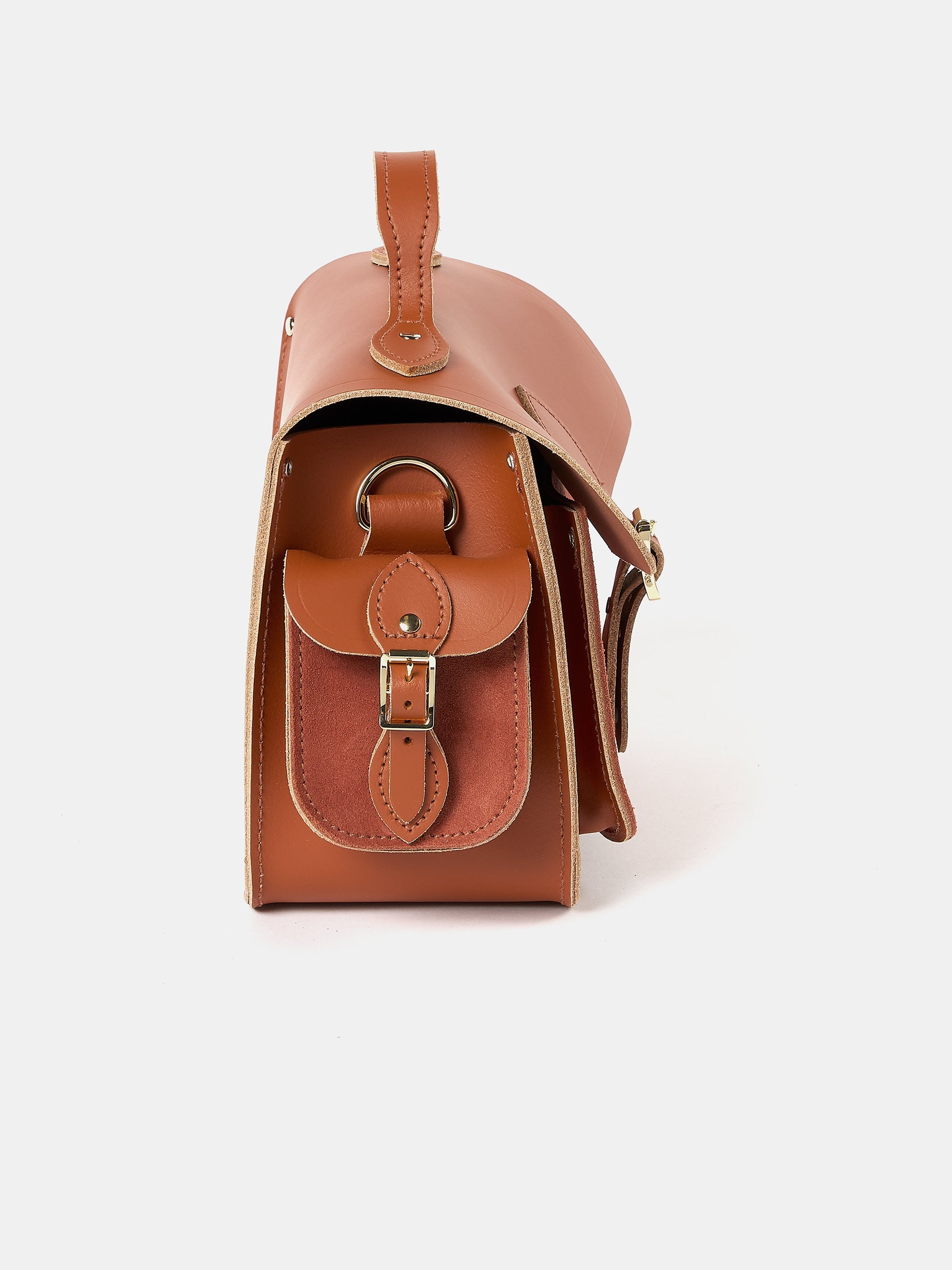 The Traveller - Cinnamon with Suede