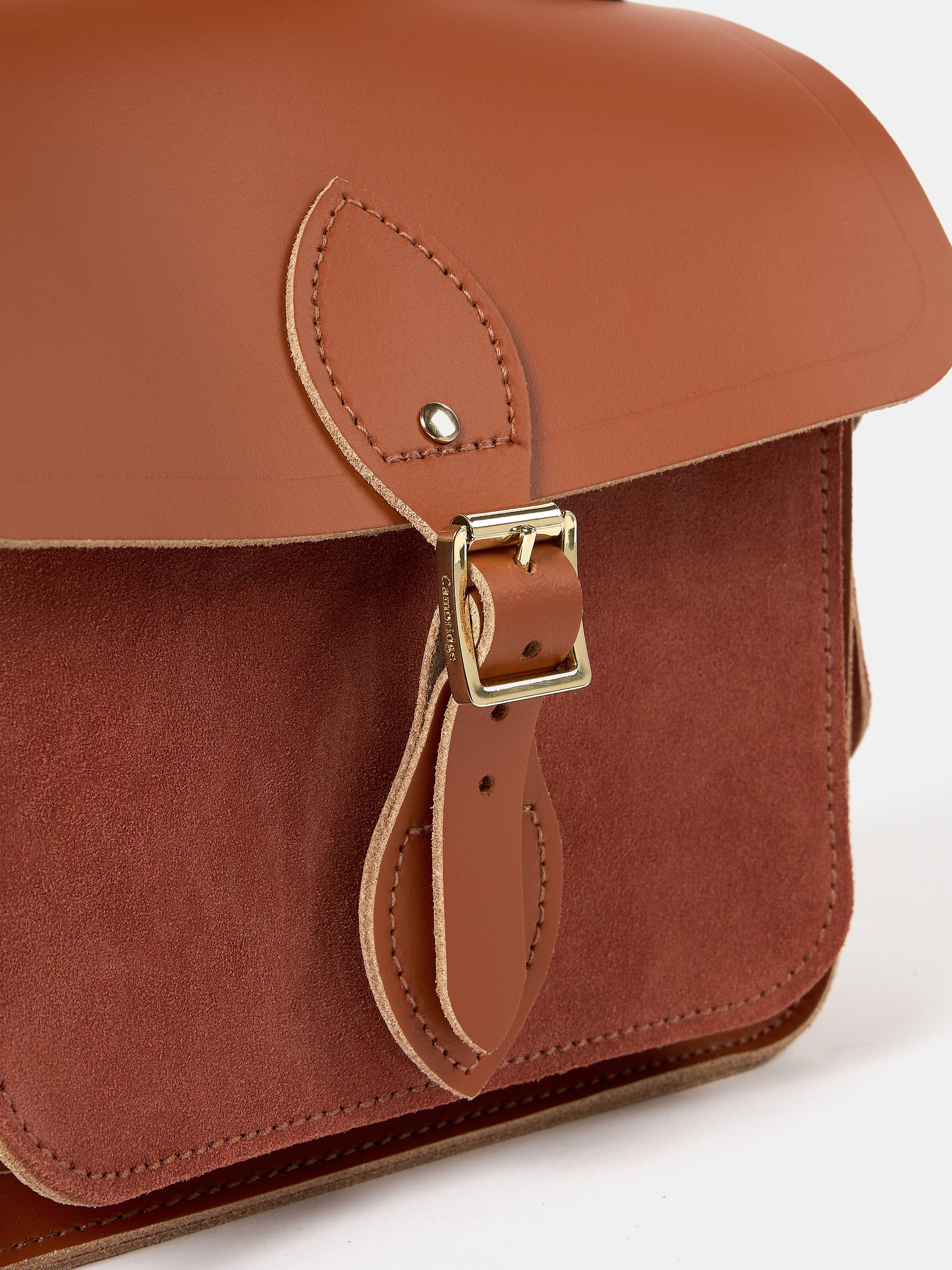 The Traveller - Cinnamon with Suede