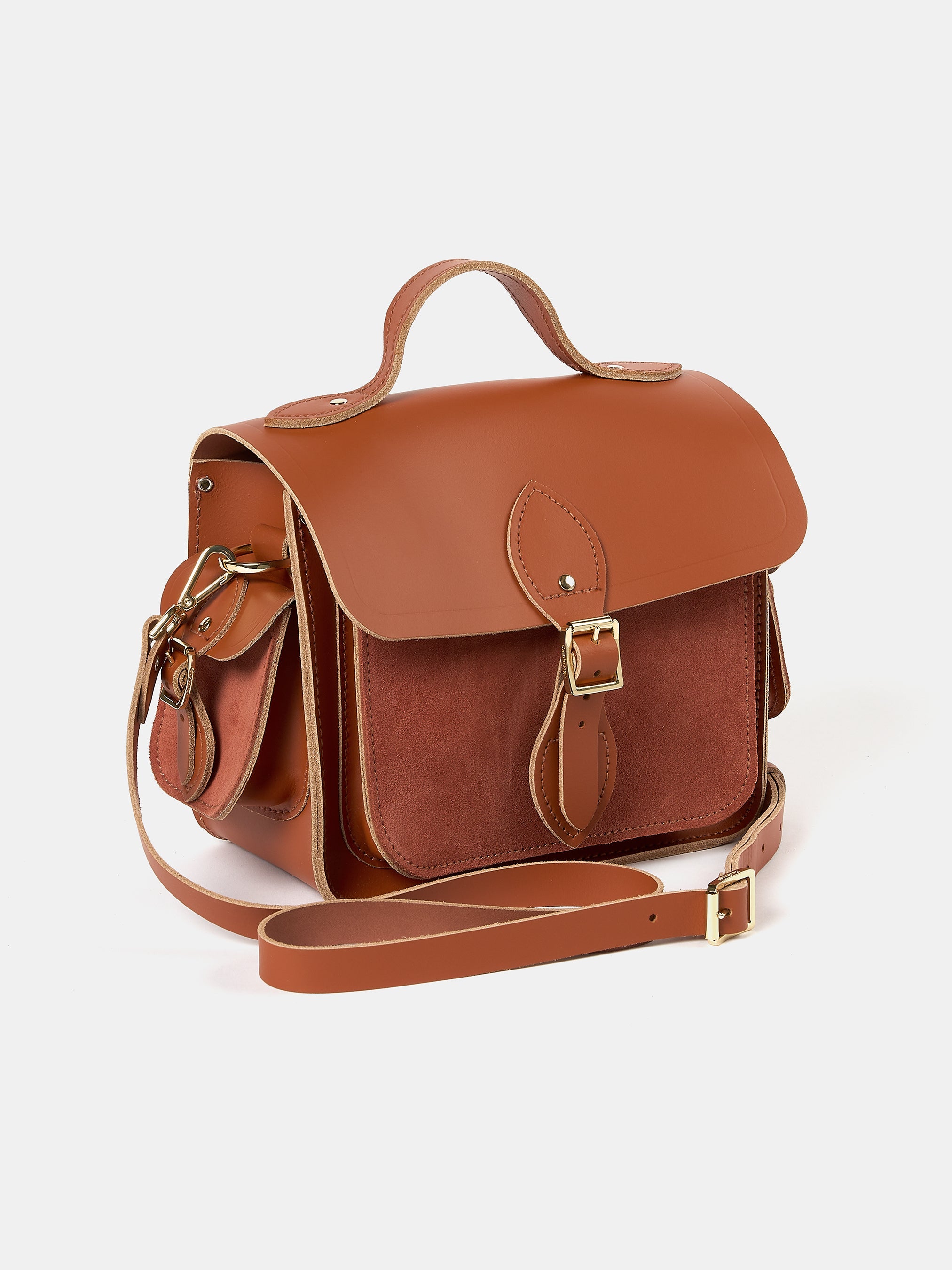 The Traveller - Cinnamon with Suede