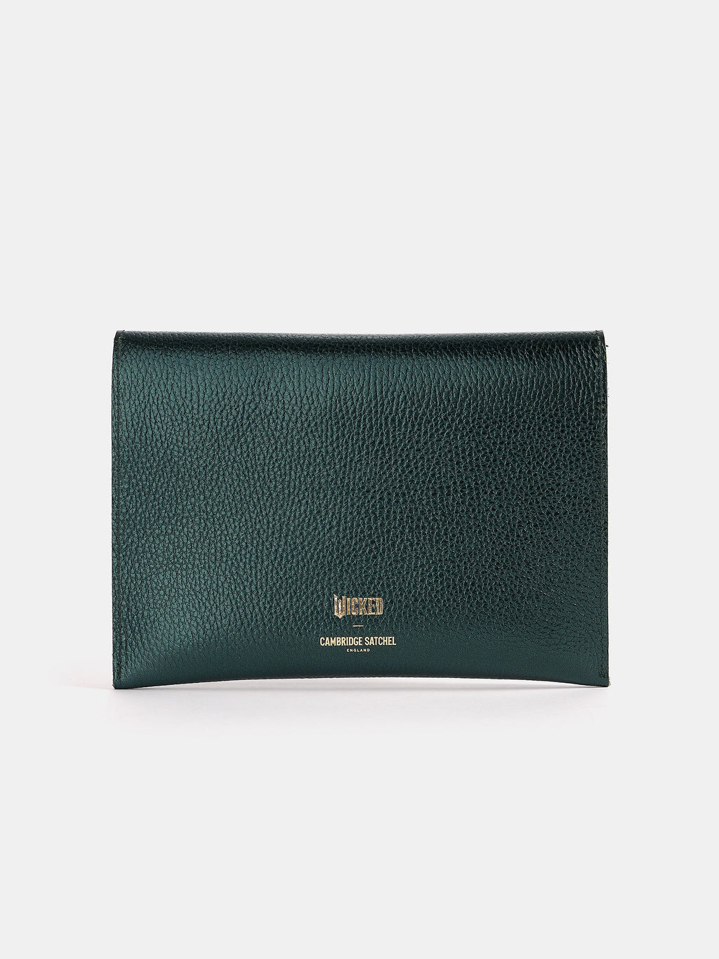 The Twist Lock Pouch - Metallic Emerald