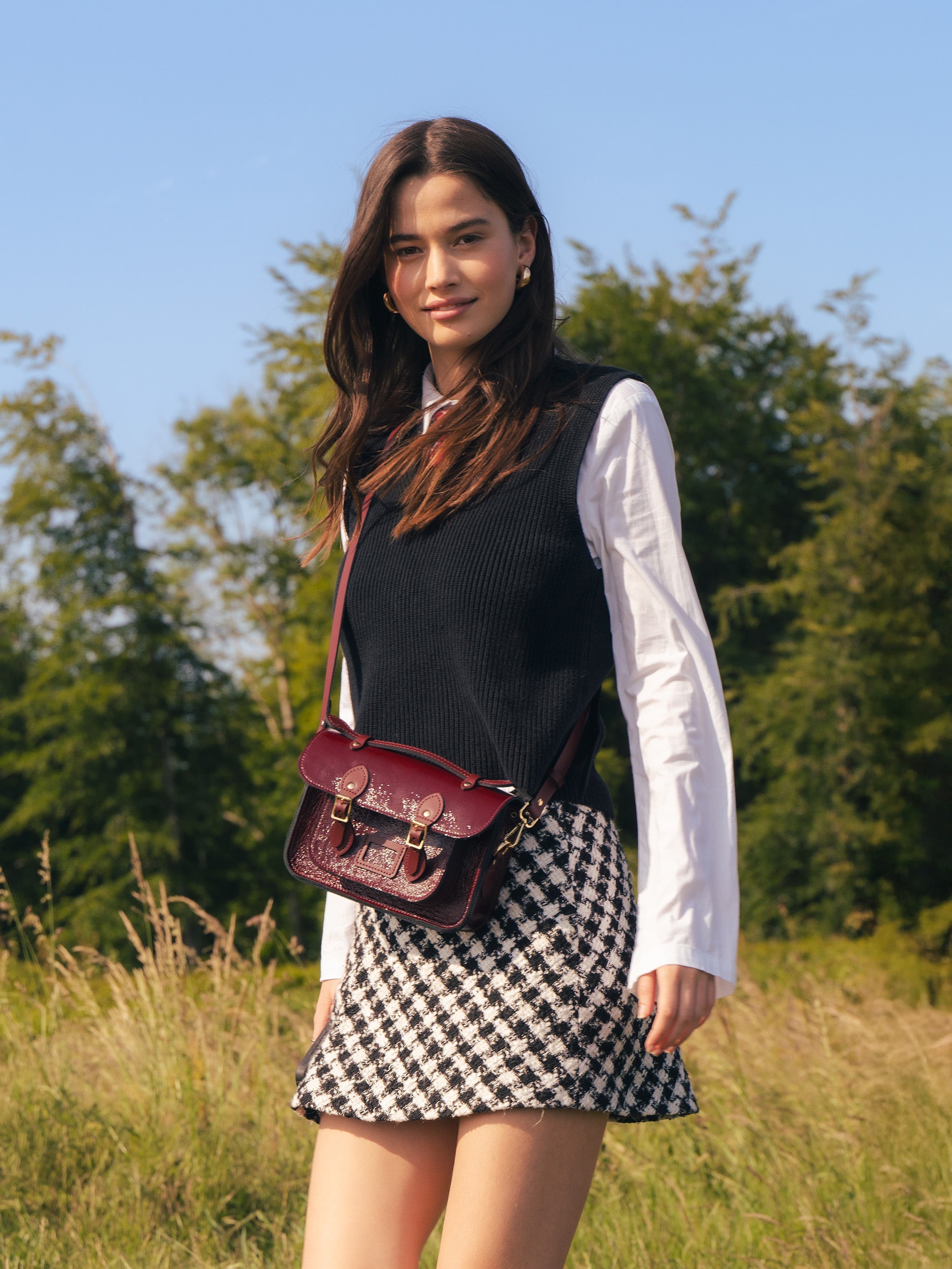 The Mini - Oxblood Patent