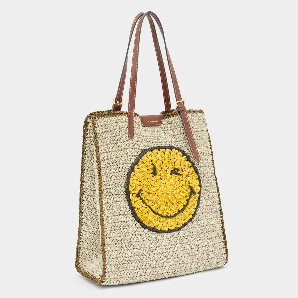 Raffia N/S Wink Tote