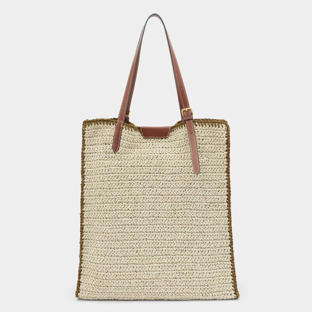 Raffia N/S Wink Tote