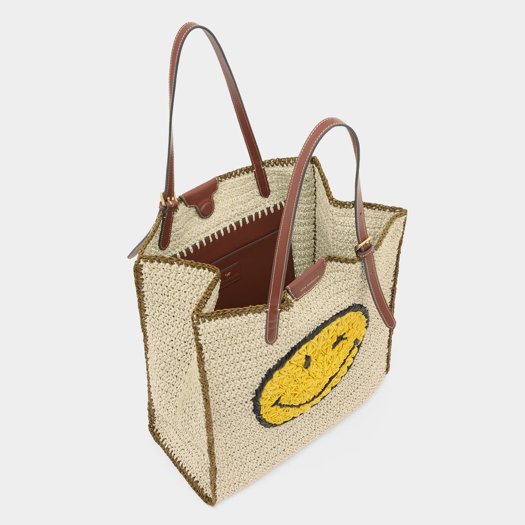 Raffia N/S Wink Tote