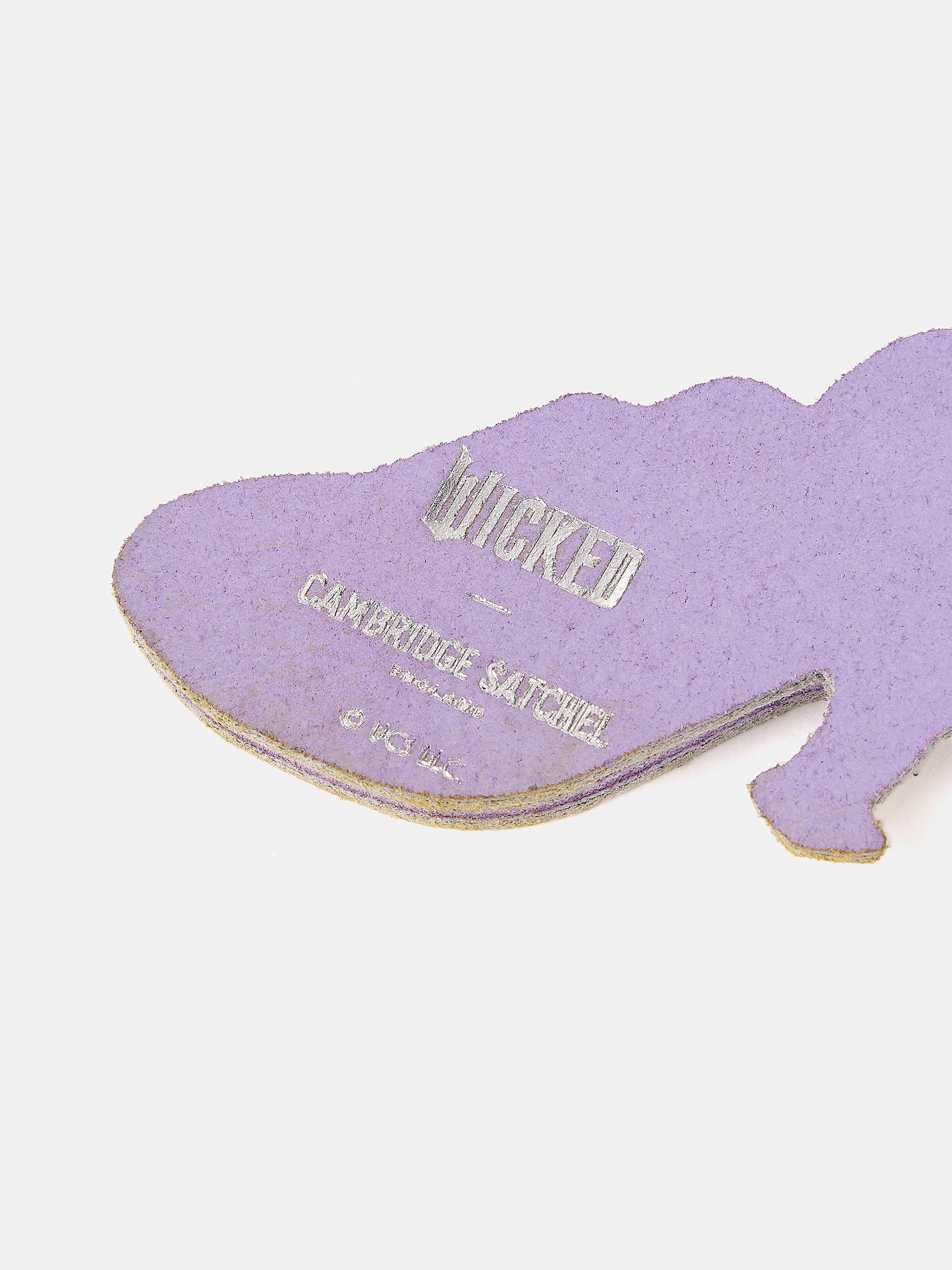 The Wicked Slipper Charm - Lovelier Lavender & Iridescent Pearl
