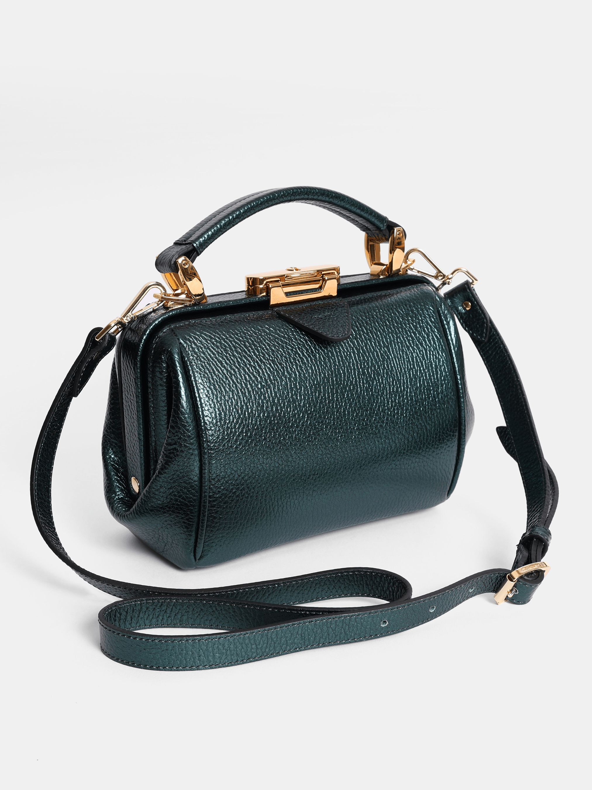 The Mini Sophie - Metallic Emerald