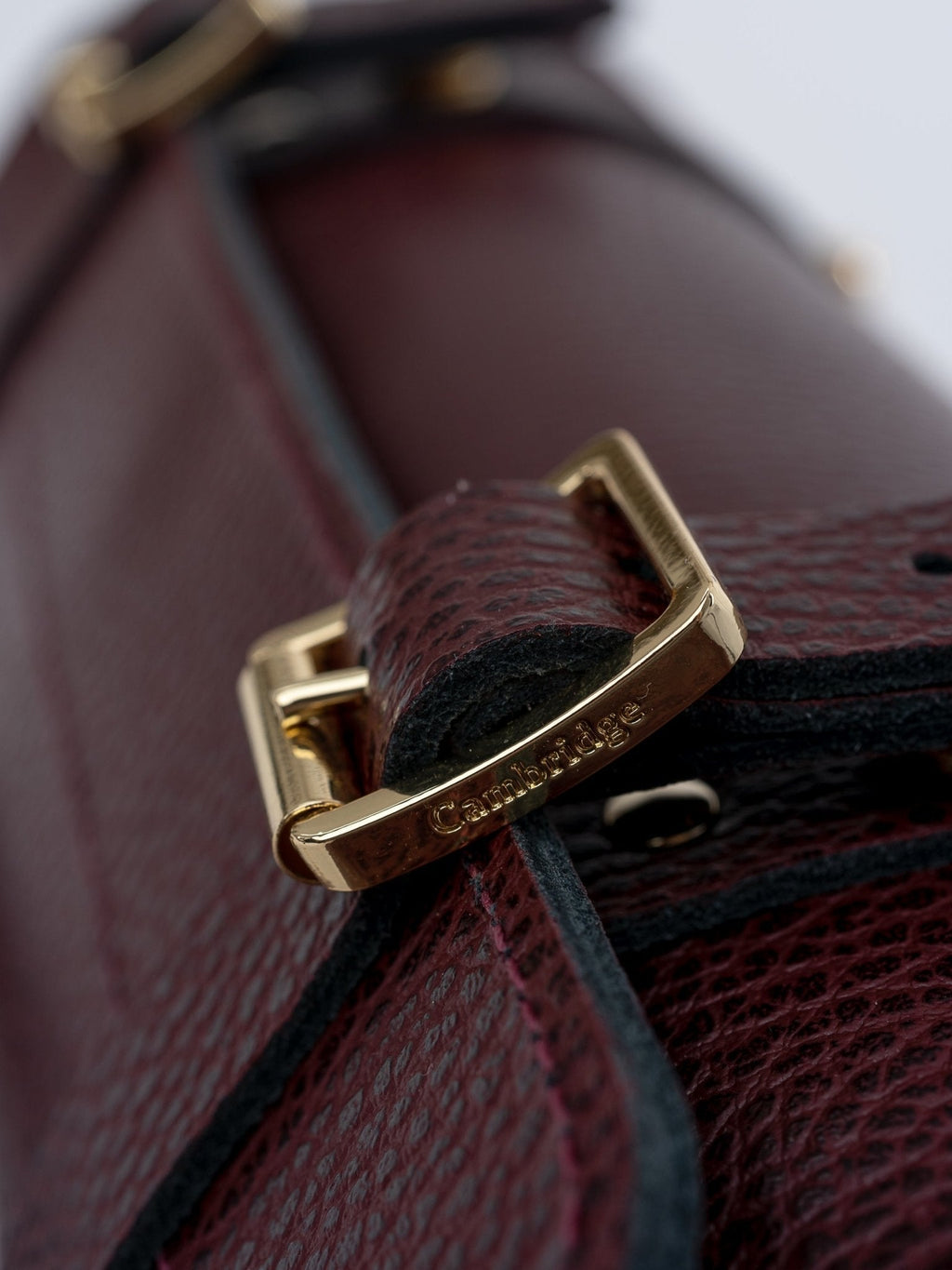 The Bowls Bag - Oxblood Celtic Grain
