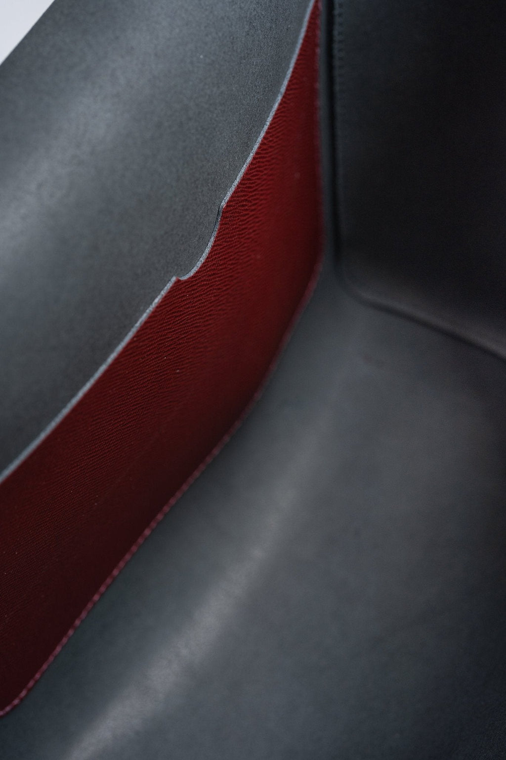 The Emily -  Oxblood Saffiano