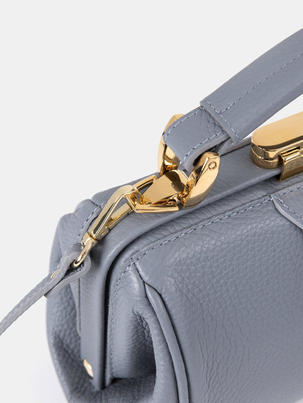 The Mini Sophie - French Grey Calf Grain