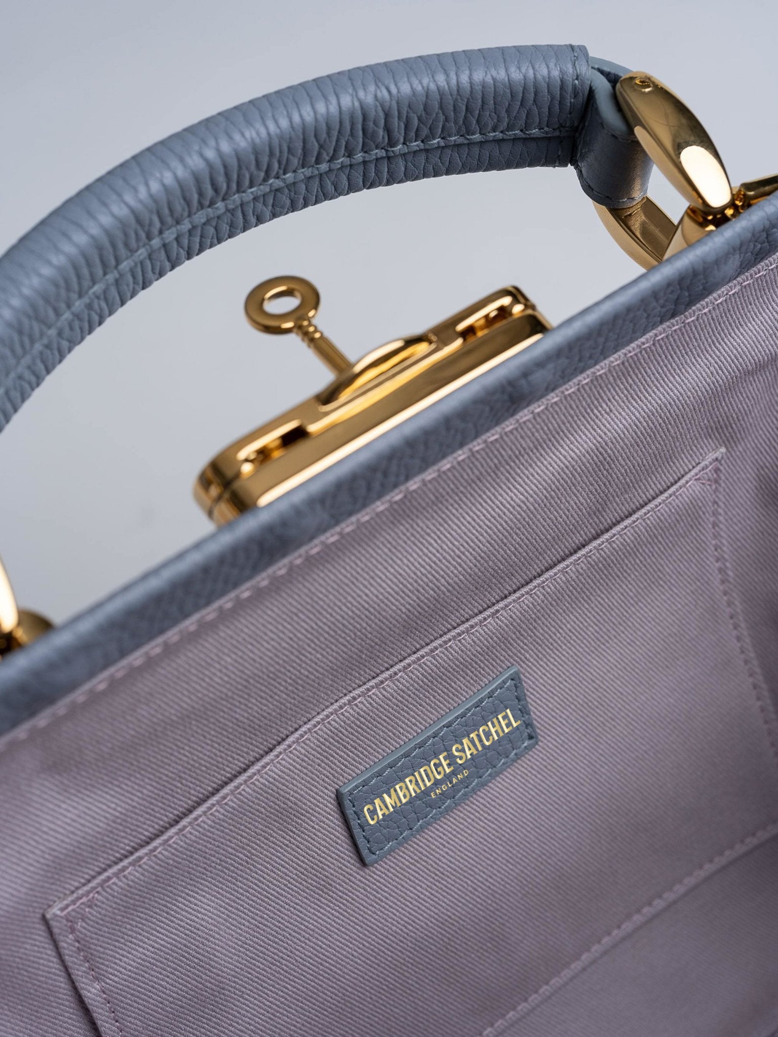 The Sophie -  French Grey Calf Grain