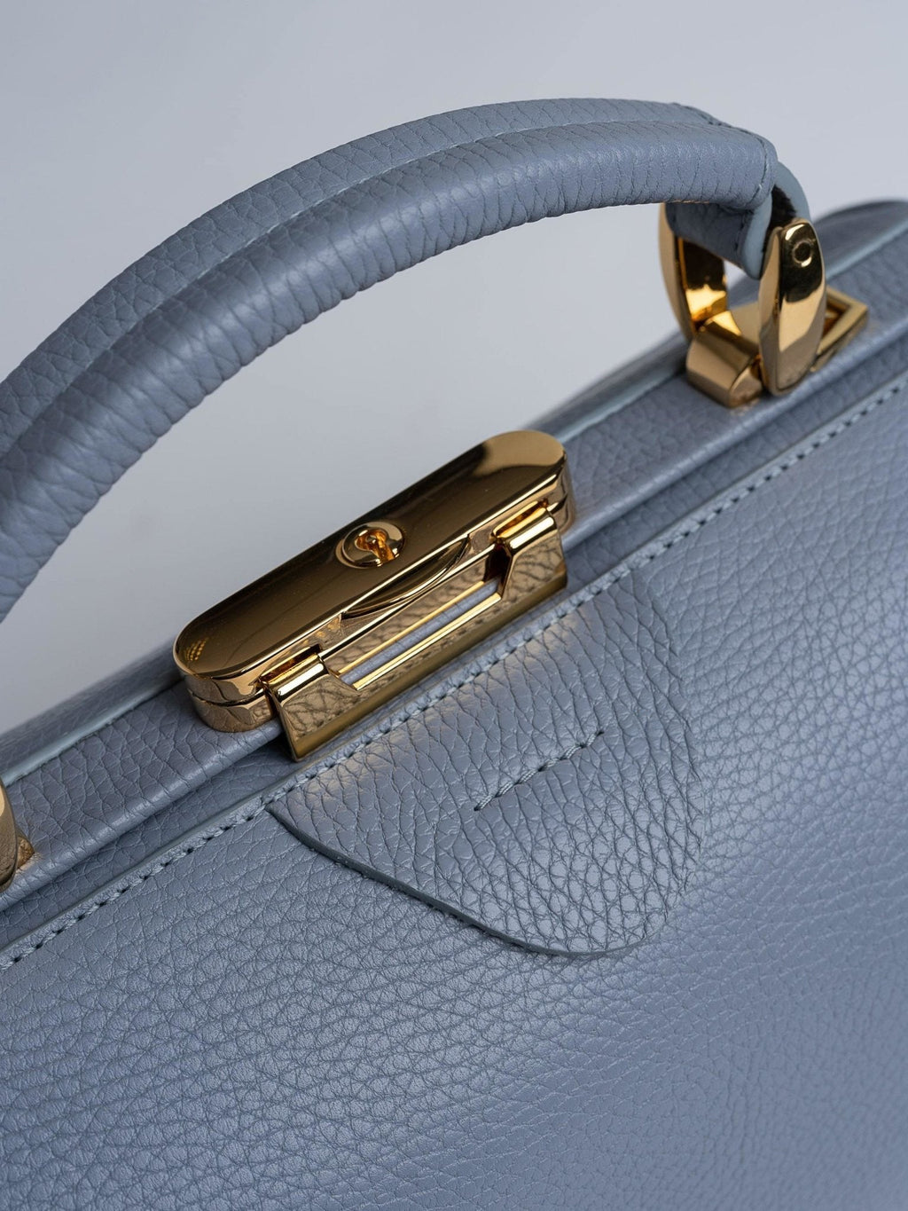 The Sophie -  French Grey Calf Grain