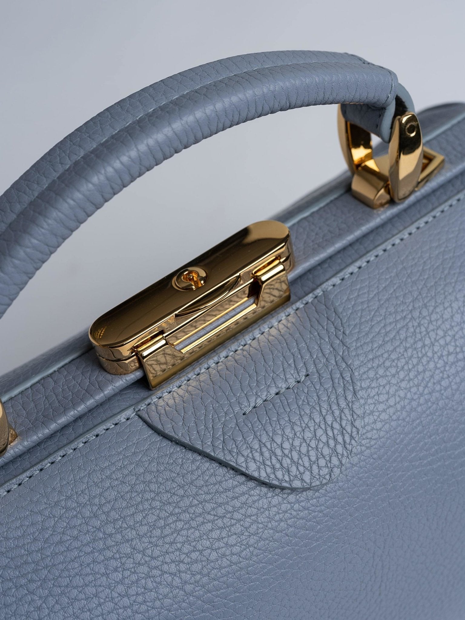 The Sophie -  French Grey Calf Grain