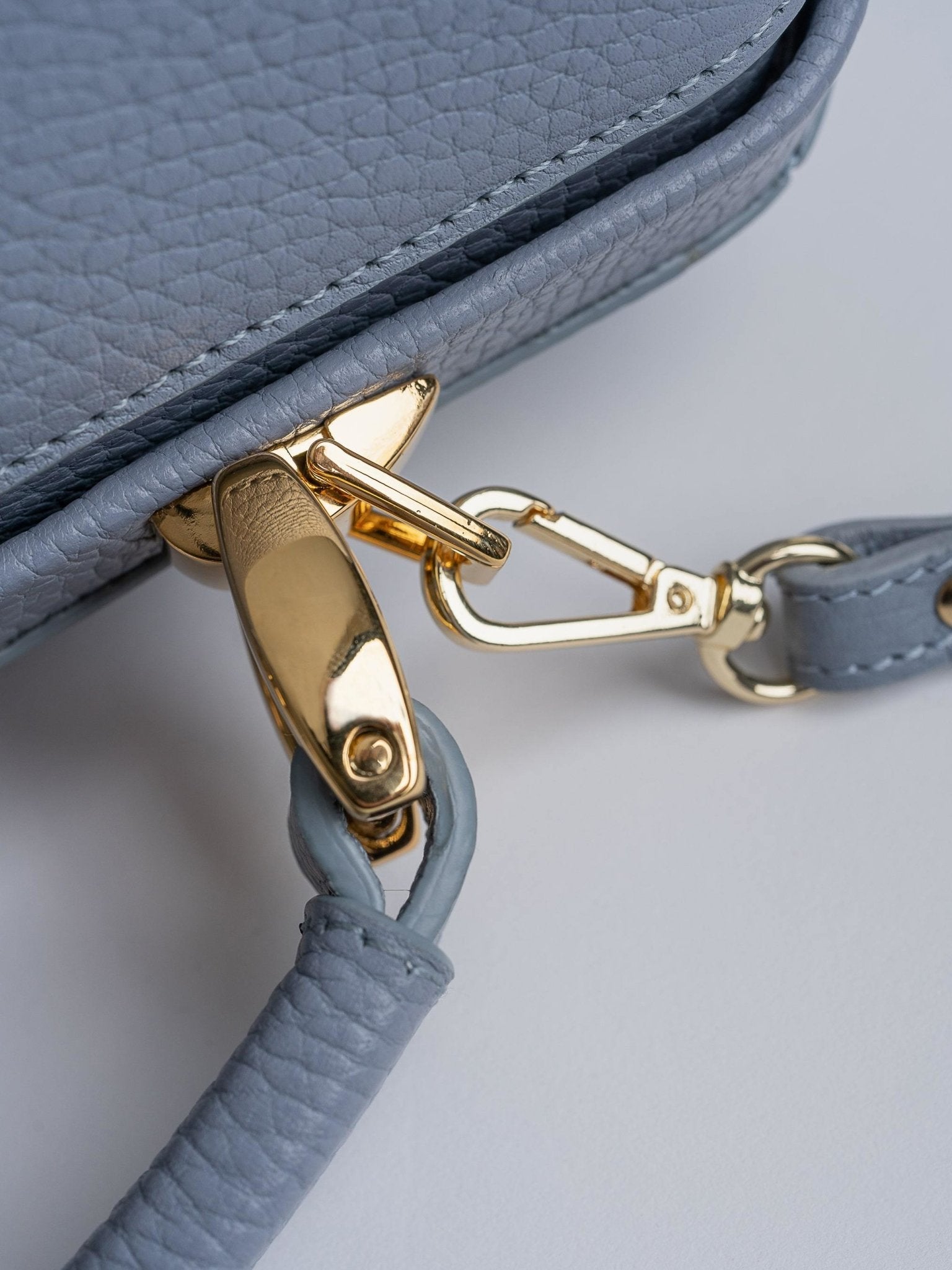 The Sophie -  French Grey Calf Grain